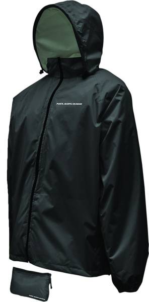 NELSON-RIGG - COMPACT RAIN JACKET BLACK 2X - Image 1