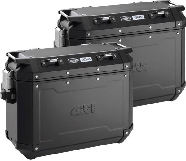 GIVI - OBKN37B OUTBACK SIDE CASES L&R 37 LITER BLACK - Image 1