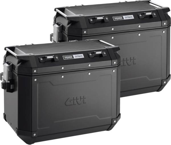 GIVI - OBKN48B OUTBACK SIDE CASES L&R 48 LITER BLACK - Image 1