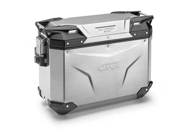 GIVI - OUTBACK EVO CASE RIGHT 37L SILVER - Image 1