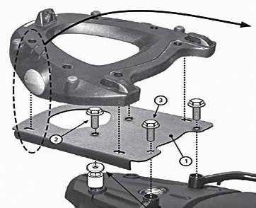 GIVI - TOP CASE HARDWARE - Image 1