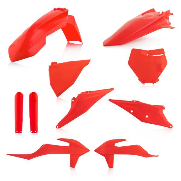 ACERBIS - FULL PLASTIC KIT FLO-ORANGE - Image 1