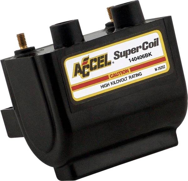 ACCEL - DUAL FIRE SUPER COIL 4.7 OHM BLACK - Image 1