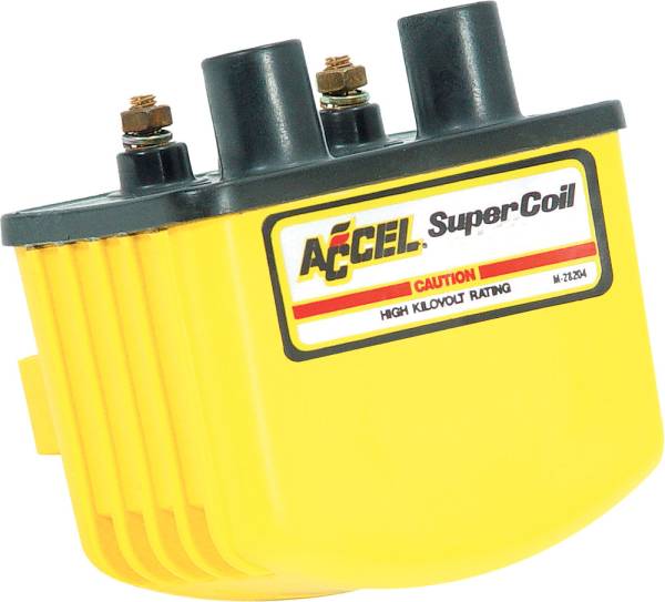 ACCEL - SINGLE FIRE SUPER COIL 3.0 OHM YELLOW - Image 1