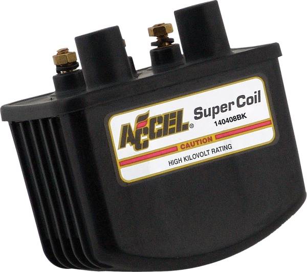 ACCEL - SINGLE FIRE SUPER COIL 3.0 OHM BLACK - Image 1