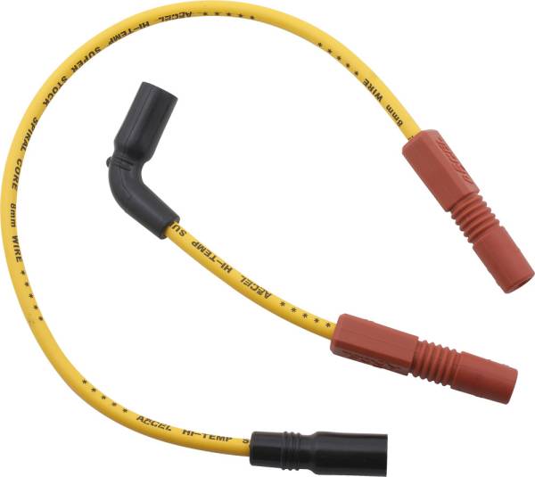 ACCEL - SPIRAL CORE WIRE SET 8.0MM YELLOW - Image 1