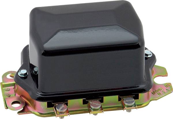 ACCEL - ELECTRO-MECHANICAL VOLTAGE REGULATOR 12V BLACK - Image 1