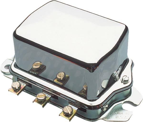 ACCEL - ELECTRO-MECHANICAL VOLTAGE REGULATOR 12V CHROME - Image 1