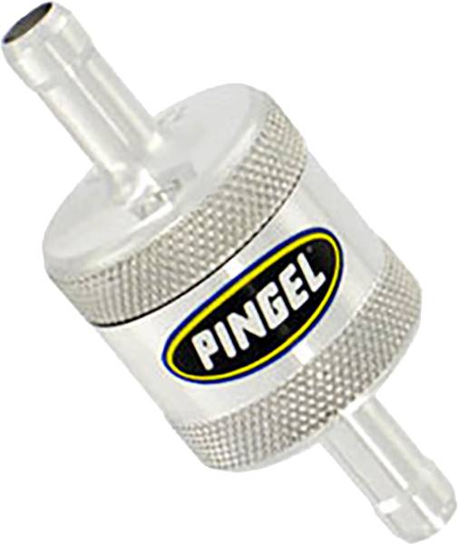 PINGEL ENT - FUEL FILTER SUPER SHORT SATIN 5/16" IN/OUT - Image 1