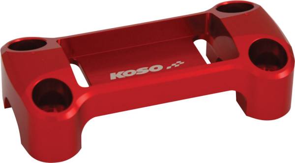 KOSO - HONDA GROM TOP CLAMP RED - Image 1