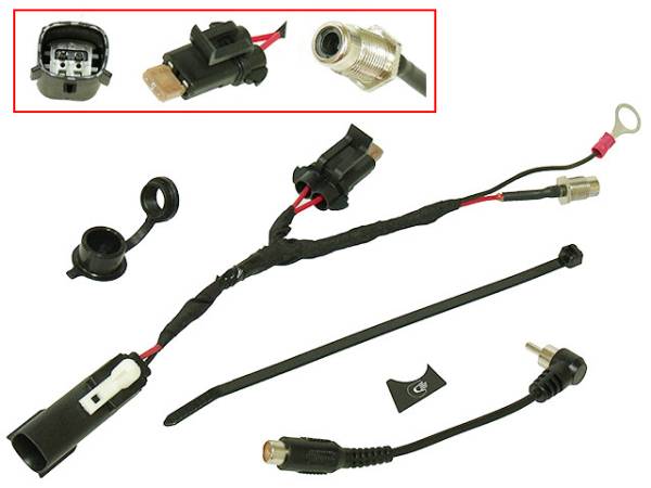 SP1 - HEATED VISOR PLUG KIT S-D - Image 1