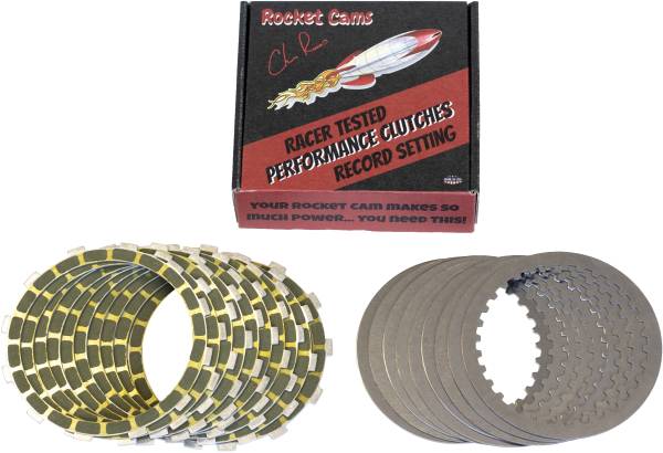 ROCKET PERFORMANCE GARAGE LLC - PERFORMANCE CLUTCH KIT EVO BT 90-97 XL 91-20 - Image 1