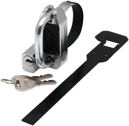 MOTION PRO - UNIVERSAL HELMET LOCK (CHROME) - Image 1