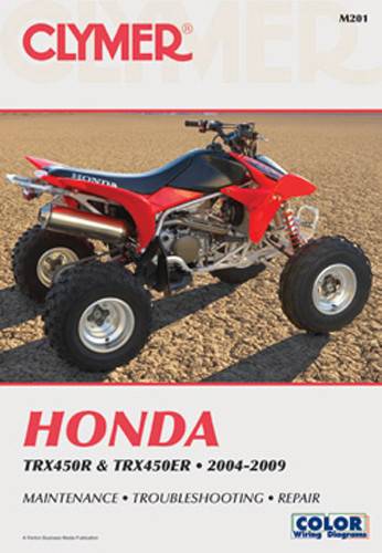 CLYMER - REPAIR MANUAL HON 450R - Image 1