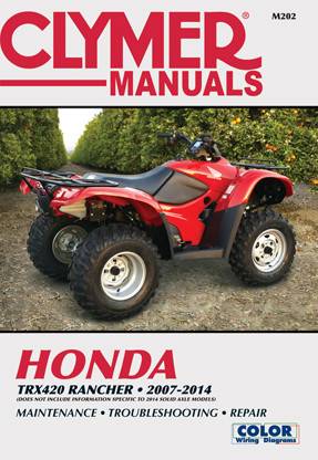 CLYMER - REPAIR MANUAL HON RANCHER - Image 1