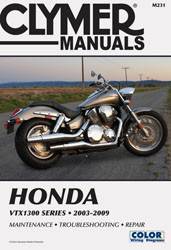 CLYMER - REPAIR MANUAL HON VTX1300 - Image 1