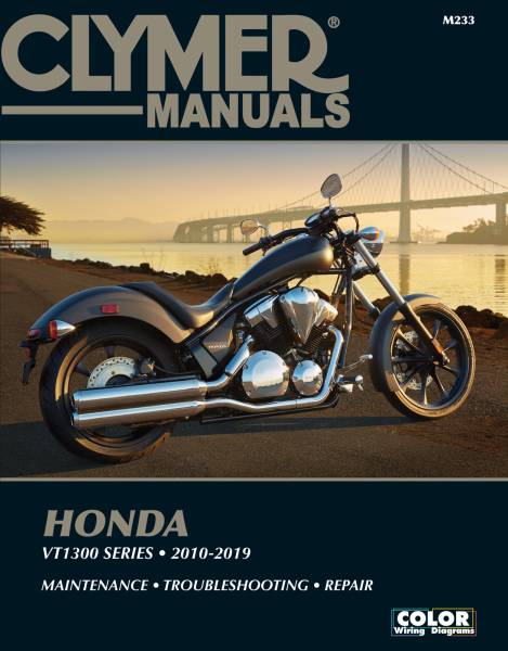 CLYMER - REPAIR MANUAL HON VT1300 - Image 1