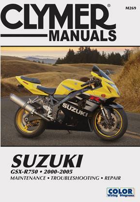 CLYMER - REPAIR MANUAL SUZ GSX-R 750 - Image 1