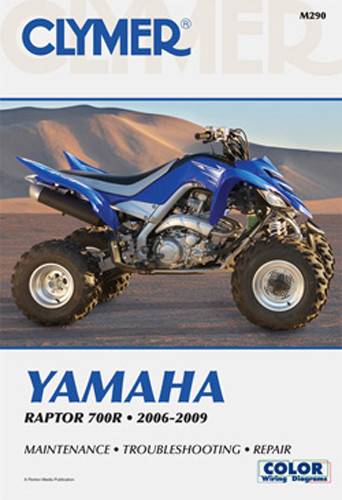 CLYMER - REPAIR MANUAL YAM RAPTOR 700 - Image 1