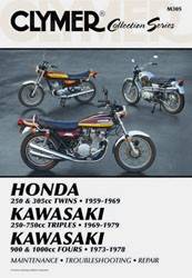 CLYMER - REPAIR MANUAL VINTAGE JAPANESE STREET - Image 1