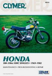 CLYMER - REPAIR MANUAL HON 100-350CC - Image 1