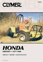 CLYMER - REPAIR MANUAL HON ODYSSEY FL250 - Image 1