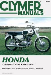 CLYMER - REPAIR MANUAL HON 125-200CC TWIN - Image 1