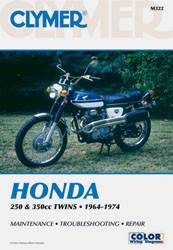 CLYMER - REPAIR MANUAL HON 250-350CC TWIN - Image 1