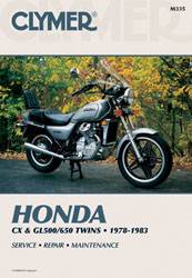 CLYMER - REPAIR MANUAL HON CX/GL500/650 - Image 1