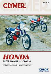 CLYMER - REPAIR MANUAL HON XL/XR 500-600 - Image 1