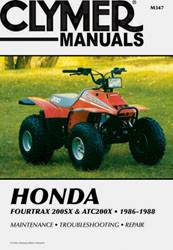 CLYMER - REPAIR MANUAL HON ATC200X-SX - Image 1