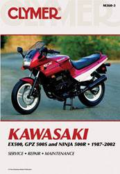 CLYMER - REPAIR MANUAL KAW EX500 - Image 1