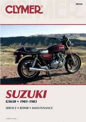 CLYMER - REPAIR MANUAL SUZ GS650 - Image 1