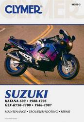 CLYMER - REPAIR MANUAL SUZ GSX-R 750-1100 - Image 1