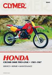 CLYMER - REPAIR MANUAL HON CR250-500R - Image 1