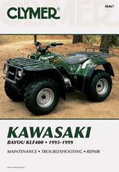 CLYMER - REPAIR MANUAL KAW KLF400 BAYOU - Image 1