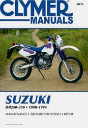 CLYMER - REPAIR MANUAL SUZ DR250-350 - Image 1