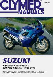 CLYMER - REPAIR MANUAL SUZ GSX-R750 - Image 1