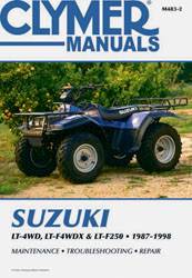 CLYMER - REPAIR MANUAL SUZ KING QUAD/RUNNER - Image 1