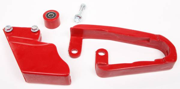 UPP - CHAIN SLIDER SET W/REAR SLIDER (RED) - Image 1