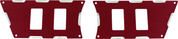 MODQUAD - DASH 4-SWITCH PLATE (RED) - Image 1