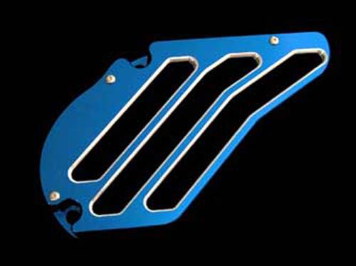 MODQUAD - FRONT CHAIN GUARD (ANODIZED BLUE) - Image 1