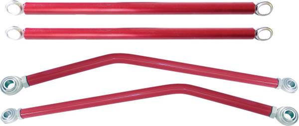 MODQUAD - CLEARANCE REAR RADIUS RODS (RED) - Image 1