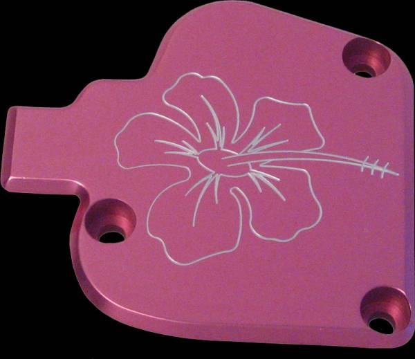 MODQUAD - THROTTLE COVER (PINK FLOWERS) - Image 1