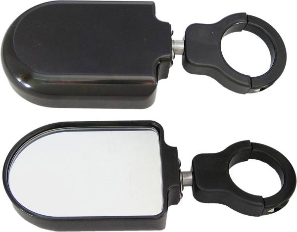 MODQUAD - SIDE VIEW BILLET MIRROR SET (P LAIN BLACK) - Image 1