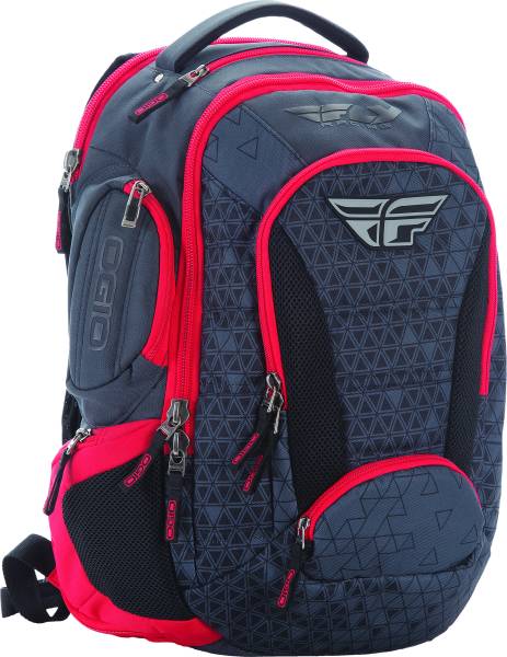 FLY RACING - OGIO BANDIT BAG RED/BLACK 19"X13.5"X8.5" - Image 1