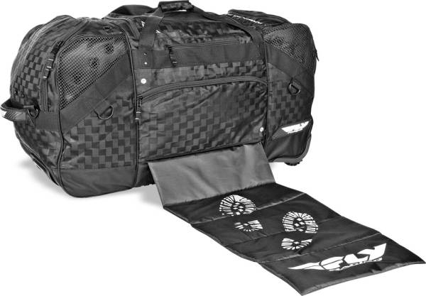 FLY RACING - ROLLER GRANDE BAG BLACK/GREY 17X16X33" - Image 1