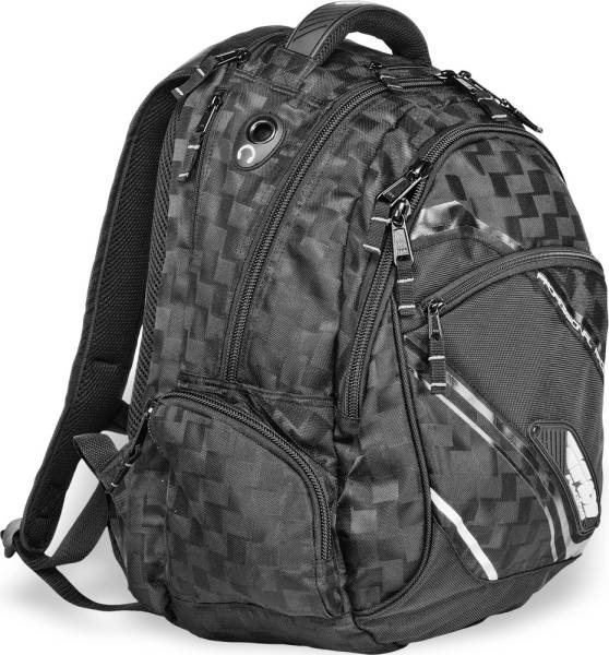 FLY RACING - NEAT FREAK BACKPACK BLACK/GREY 20"X16"X8" - Image 1