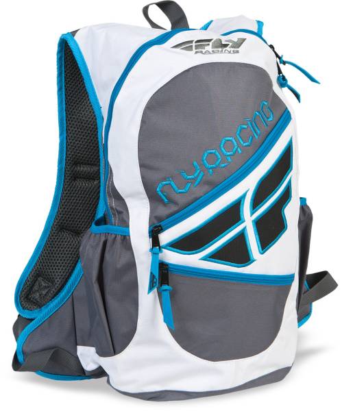 FLY RACING - JUMP PACK WHITE/GREY/BLUE 18X14X6" - Image 1