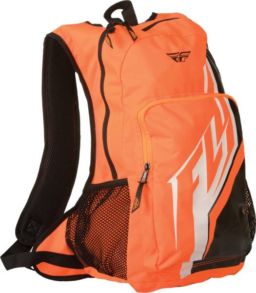 FLY RACING - JUMP BACKPACK FLO. ORANGE 18"X14"X6" - Image 1